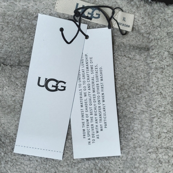 UGG Women's Phoebe Wrap Open Draped Cardigan Sweater - Picture 8 of 8